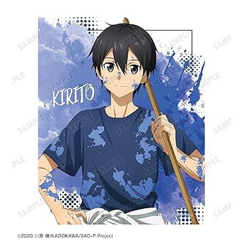 【キリト】ソードアート・オンライン描き下ろしイラストタペストリー　全７種セット Blu-ray&DVD ｜ TVアニメ「ソードアート・オンライン アリシ